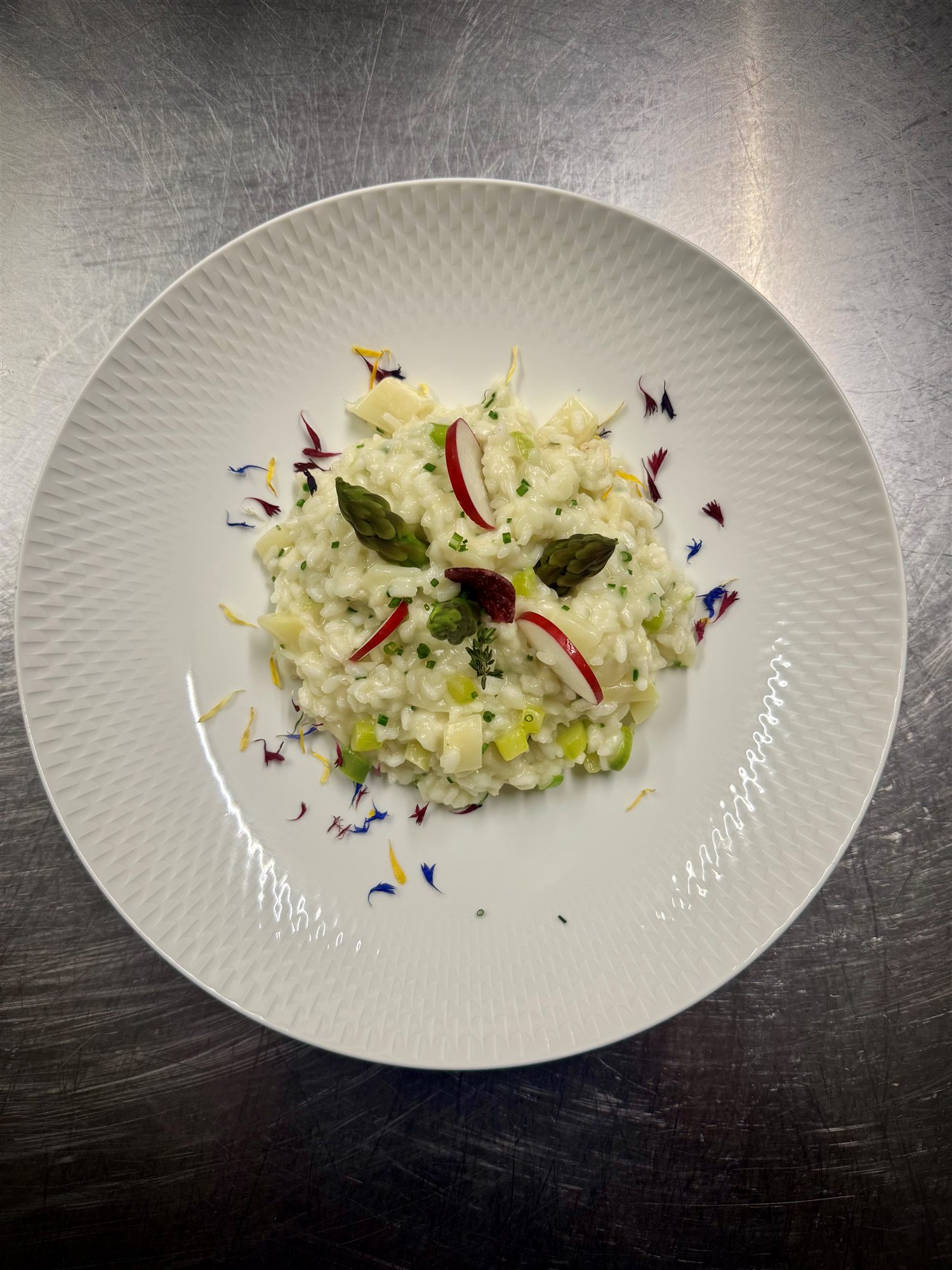 Spargelrisotto