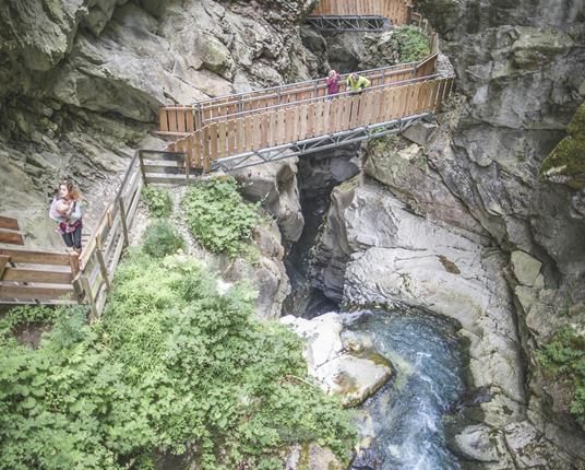 Steg durch die Gilfenklamm